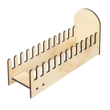 Support de rangement en bois pour cartes de visite, organiseur de bureau, présentoir pour Gru