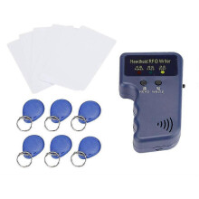 Copieur de cartes RFID portable 125 kHz ID (EM4100/HID/AWID) Duplicateur lecteur graveur avec 6 étiq