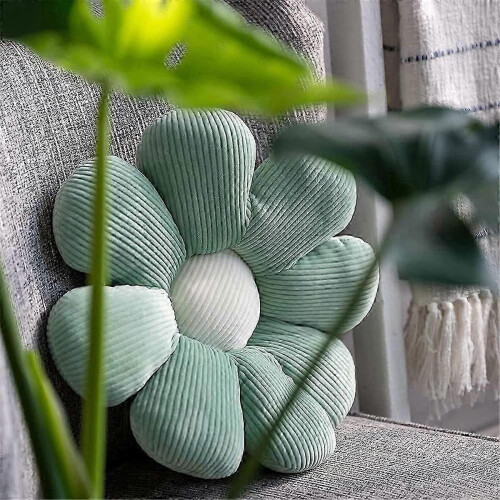 Coussin de fleurs, coussin en forme de fleur de 50 cm, coussin de sol à fleurs, coussin de siège, co