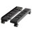 Support tour PC mobile réglable - Support CPU télescopique avec roulettes, chariot pour ordinateur d 2