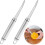 Lot de 2 couteaux à pamplemousse courbés en acier inoxydable, éplucheur à pamplemousse dentelé, éplu 1