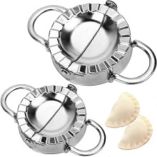 Formeur de raviolis, coupe-raviolis, 2 pièces de formeur en acier inoxydable, machine à raviolis (A-