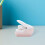 Staple Desktop Binding Agent Miniature Compact Binding Machine for Office School Use - Milk Tea Color, Lightweight Design 4