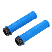 ENLEE MTB Anti-Rutsch-Griffsets mit Lock-On-Design in Blau