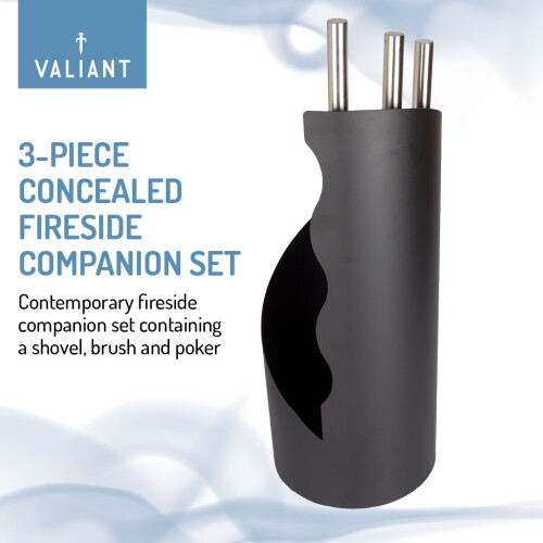 Valiant Valiant Fireside Companion Set Includes 3 Tools 1