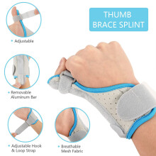 Wendbare Daumen- und Handgelenk-Stabilisator-Schiene, 16cm, Unterstützung bei Schnappfinger, Arthritis