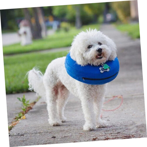 Inflatable Dog Collar for Small Dogs, Comfortable Sleeping Pet Accessory, Adjustable Size, Soft Material 2
