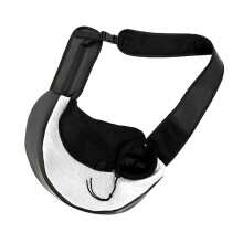 Backpack for Pets, Travel Bag for Dogs, Foldable Adjustable Puppy Carrier, 30% PVC, 40X22X10cm, Compact Design