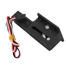Elektrisches RC-Flugzeug, ausfahrbares Fahrwerk, 1,3 m, Schwarz, 37x80x30 mm