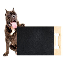 Dog Nail File Board, Large Durable Nail Grinder for Pet Paw Care, Non-Messy Trimming Tool with Sandpaper