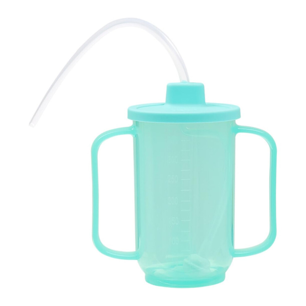 Drinking Cup for Adults with Leak Protection and Integrated Straw, Ergonomic Design for Disabled Patients, Easy Care