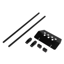 Aluminium RC-Heckstoßstangenstoßstange für G500 G63, Schwarz, 119g