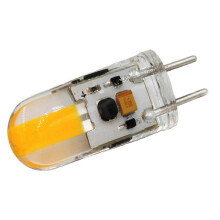 Ampoule LED GY6.35 DC 12 V, ampoule LED COB en silicone 3 W, remplace l'éclairage halogène