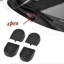 Lot de 4 capuchons de protection pour bras d'essuie-glace de voiture, écrou de tête de remplacement,