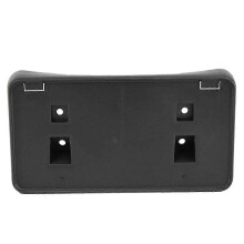 Support de plaque d'immatriculation avant noir compatible avec les accessoires extérieurs de voiture