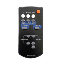 Télécommande de remplacement FSR60 WY57800 compatible avec les amplificateurs Yamaha YAS101 YAS101BL