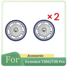 Lot de 2 supports de balai compatibles avec les aspirateurs robots Ecovacs T30S/T30 Pro. Kit de bala