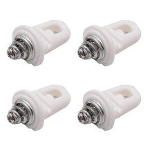 Lot de 4 clips de retenue pour pare-chocs avant compatibles avec 407 407SW 607 C5 743712-CHENG DU
