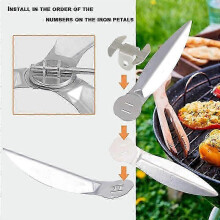 Kit de nettoyage One-Touch pour grils, compatible avec Weber 7443 90719-cheng du