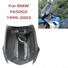 Déflecteur de vent noir pour pare-brise de moto compatible avec F650 F 650 GS 1999-200
