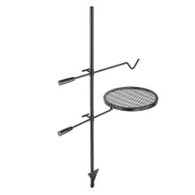 Grille de barbecue pivotante en acier robuste pour feu ouvert, réglable – CHENG FU