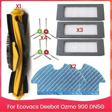 Convient pour les accessoires d'aspirateur Ecovacs Deebot Ozmo 900 DN5G, filtre, brosse latérale, ro