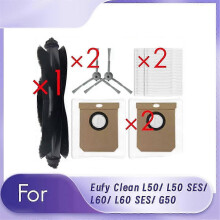 Convient aux accessoires d'aspirateur Eufy Clean L50/ L50 SES/ L60/ L60 SES/ G50 Brosse filtre