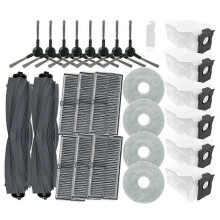 Convient pour les pièces de rechange pour aspirateur Dreame Mova E30 Ultra, brosse latérale principa