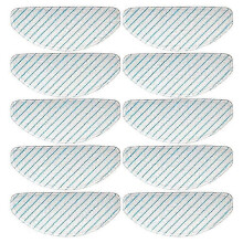 Convient pour 10 chiffons résistants pour aspirateurs Ecovacs Deebot Ozmo T8 Aivi T8 MAX T8 + T9 Pow