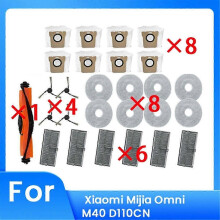 Convient pour Convient pour Xiaomi Mi Family M40 Cover Robot Accessoires Cutting Master Brush Fi