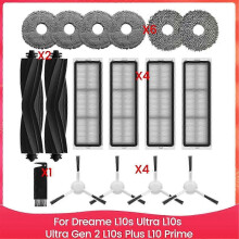 Convient aux tampons de nettoyage Dreame L10s Ultra, L10s Ultra Gen 2, L10s Plus L10 Prime Filtre He