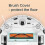 Convient pour le couvercle de brosse de remplacement pour Mi Robot Vacuum Mop Essential Modèle n MJ 2