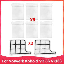 Convient pour l'ensemble filtre et sac à poussière pour aspirateur Kobold VK135 VK136 - CHENG DU SI