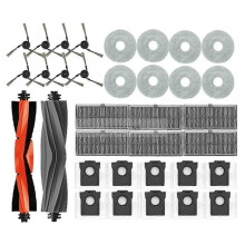Convient pour Dreame X40 Ultra, brosse latérale principale, filtre HEPA, chiffon de nettoyage, sac à poussière-CHENG DU SI XI