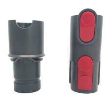 Convient pour adaptateur de fixation 2 pièces pour Dyson Erconvert V6 V7 V8 V10 à V6 DC30, DC31, DC3