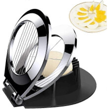 convient pour coupe-œufs en acier inoxydable, outil coupe-œufs, coupe-œufs en métal 2 en 1, 3