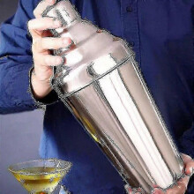 Convient pour shaker à cocktail Boston en acier inoxydable de 1,8 l : ensemble de 3 pièces | Shaker à cocktail