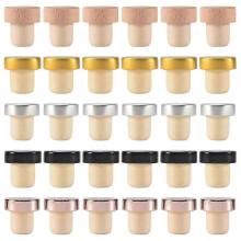 Convient pour 30 bouchons de bouteilles de vin, bouchon de vin en forme de T, bouchons de dégustation, remplacement, rechargeable