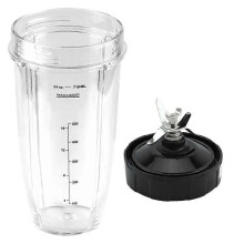 Convient aux pièces de rechange du mixeur pour Ninja 24Oz Cup 7 Fins Extractor Blade pour Nutri Ninj