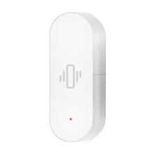 Convient pour Tuya WiFi Smart Vibration Sensor Détection de mouvement Surveillance à distance en temps réel Alarme pour