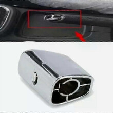 Convient pour 1X Interrupteur à bouton-poussoir de déverrouillage de frein à main chromé 5f0711333a pour Skoda Octavia 3 Mk3 A7 5e