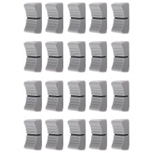 Convient pour 20 pièces 24 mm x 11 mm x 10 mm Console Mixer Slider Fader Boutons Remplacement pour Potentiomètre