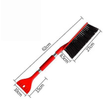Brosse de déneigement 2 en 1 pour voiture, grattoir à neige et à glace amovible, accessoires de nettoyage de voiture