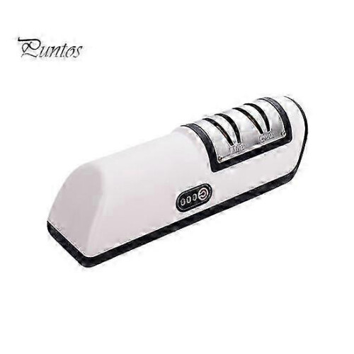 Aiguiseur de couteaux électrique, rechargeable, conception de sécurité à 2 étapes, aiguiseur de ciseaux, adapté