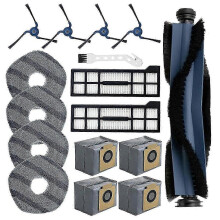 Convient pour l'aspirateur robot X10 Pro Omni, brosse latérale principale, filtre Hepa, chiffon de vadrouille, poussière T