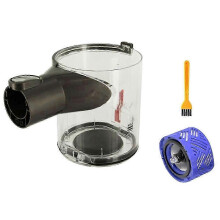 Poubelle à poussière compatible adaptée à l'aspirateur V6 DC58 DC59 DC62 DC74 avec