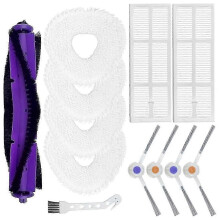 Convient pour l'aspirateur robot Narwhal Freo, brosse latérale principale, filtre HEPA, remplacement de chiffon de nettoyage
