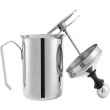Convient pour mousseur à lait en acier inoxydable de 400 ml, crème à café fantaisie DIY, outil de cuisine pour crème de lait