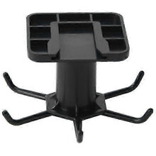 Support rotatif pour ustensiles de cuisine sous étagère, crochets suspendus, support rotatif pour ustensiles de cuisine