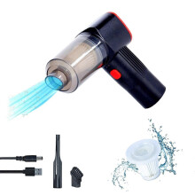 Convient à l'aspirateur à main sans fil XOKOTAKI Mini pour le nettoyage de la poussière et de l'eau avec lavable
